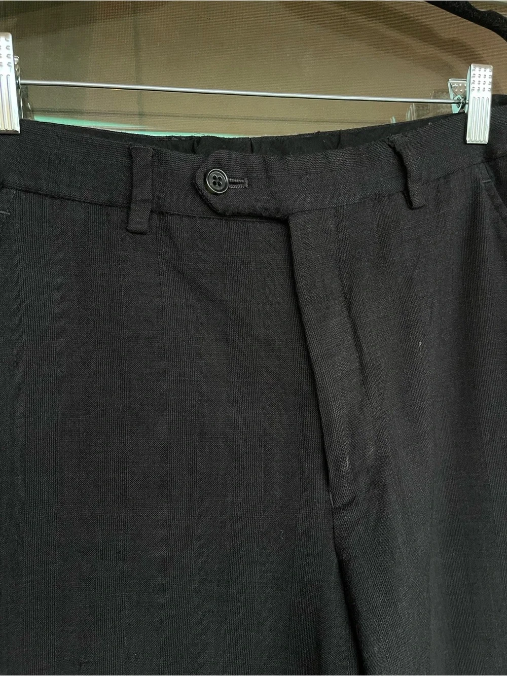 Alfani Black Straight-Leg Dress Pants